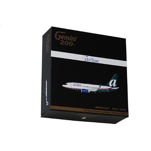 1:200 ジェミニジェット 200 G2TRS064 ボーイング 737-700 ダイキャスト モデル AirTran N175AT