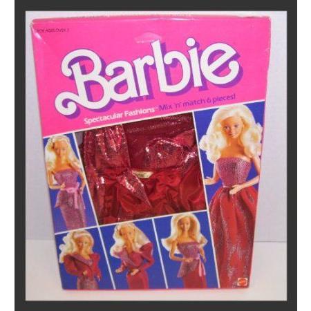 1983 Barbie(バービー) Doll Spectacular Mix & Match Vintage Fashions Set ドール 人形 フィギュア