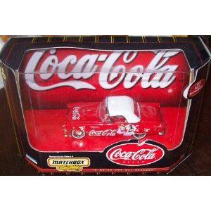 Coca Cola Matchbox (マッチボックス) Collectibles 1955 Red Ford (フォード) Thunderbird ミニカー ダ