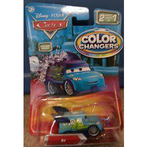 Disney (ディズニー) / Pixar (ピクサー) CARS Movie 1:55 スケール Color Changers DJ Mattel (マテル)