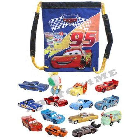 新着ランキング Disney (ディズニー) Pixar (ピクサー) Cars 1:55 ダイキャストs Assortment of 14 Cars Gift Set with S