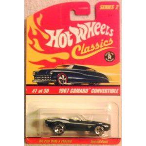 Hot Wheels (ホットウィール) Classics シリーズ 2 - 1967 Camaro (カマロ) (カマロ) Convertible (Black