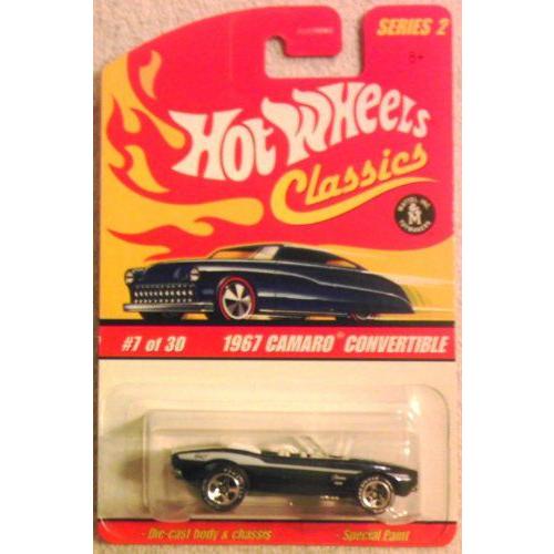 Hot Wheels (ホットウィール) Classics シリーズ 2 - 1967 Camaro (カマロ) (カマロ) Convertible (Black カマロ Hot Wheels ホットウィール Classics シリーズ Camaro Convertible Black