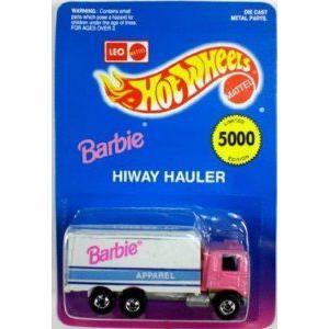 割引卸し売り Hotwheels (ホットウィール) Pink Barbie Apparel Hiway Hauler #1174- 限定品 of 5000 Made in India by