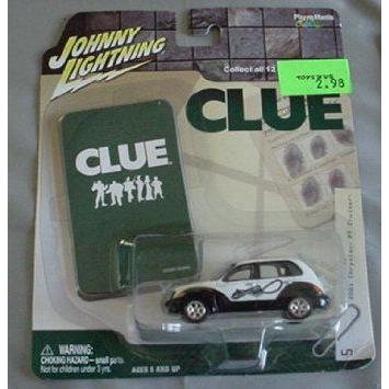 Johnny Lightning 1:64 Clue 2001 Chrysler (クライスラー) PT Cruiser Mrs WHITE ミニカー ダイキャスト