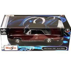 Maisto (マイスト) - Pontiac GTO Hurst Edition Hard Top (1965, 1:18, Burgundy) ミニカー ダイキャス