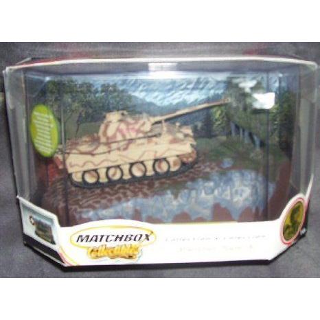 Matchbox (マッチボックス) Collectibles PANTHER TYPE A ダイキャスト Tank with Display Case ミニカー