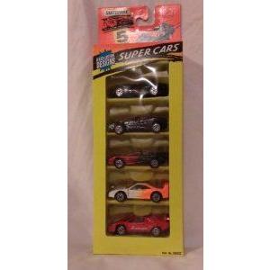 Matchbox (マッチボックス) Super Cars 5 カーセット ミニカー ダイキャスト 車 自動車 ミニチュア 模型