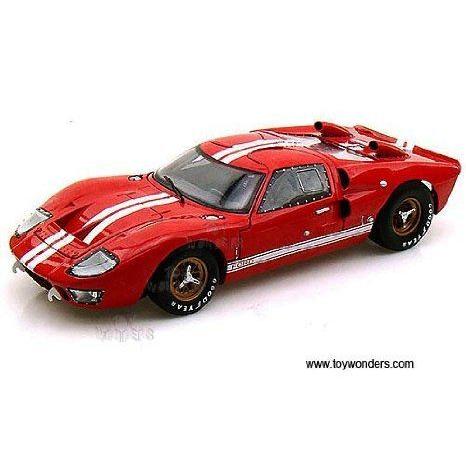 Sc400r Shelby - Ford (フォード) Gt-40 Mk Ii Hard Top (1966, 1:18, Red w/ White Stripes) Sc400 ダイ｜value-select