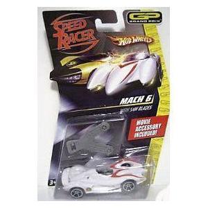 Speed Racer 1:64 ダイキャスト Hot Wheels (ホットウィール) Car Mach 6 with Saw Blades ミニカー ダイ