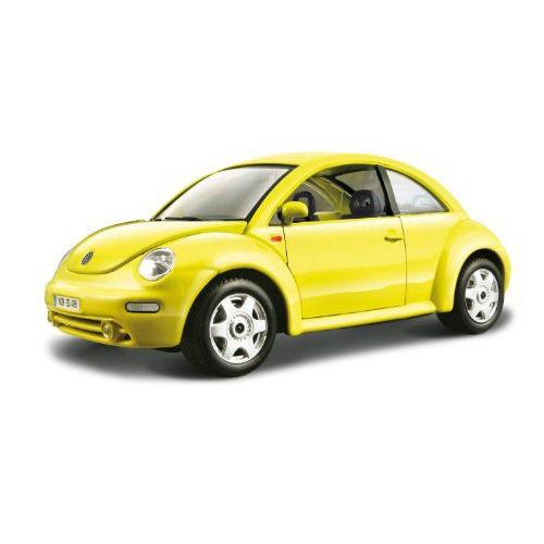 Volkswagen (フォルクスワーゲン) New Beetle (ビートル) ダイキャスト モデルカー 1/24 Yellow ミニカー｜value-select｜02