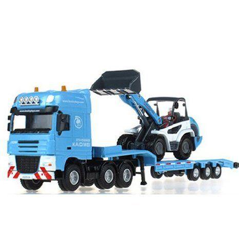 Generic KDW 620038 Alloy 1:50 Forklift/Bulldozer Model Engineering トラック Toy Engineering High S