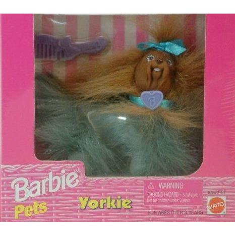 Barbie(バービー) Pets Yorkie Dog ドール 人形 フィギュア