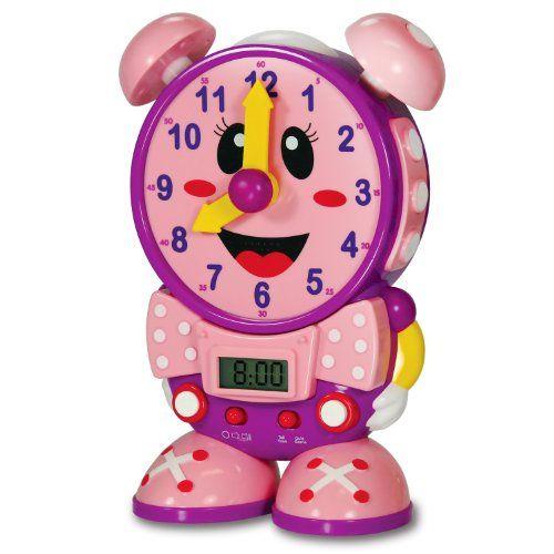 Telly the Teaching Time Clock テリーティーチングタイムクロックピンク
