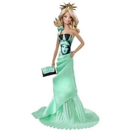 新着商品は Barbie(バービー) Collector Dolls of the World Statue of Liberty Doll ドール 人形 フィギュア