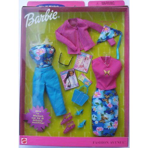 公式特典付 Fashion Avenue: Barbie(バービー) Tropical Trip Fashion ドール 人形 フィギュア