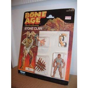 Bone Age Stone Clan Kos Mint on Card 1980's