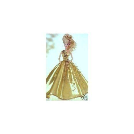 Barbie(バービー) GOLD SENSATION 限定品 FIRST IN A SET SERIAL # 00345 (1993 TIMELESS CREATIONS) ド