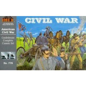 Confederate Complete Casson Civil War Set 1/32 Imex