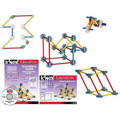 K'NEX Education 中学校数学ビルディングセット79025 : K\u0027NEX Kid Education Classroom Collection Building Set