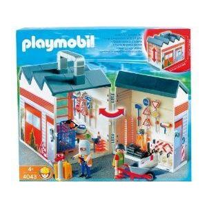 訳あり商品 Playmobil Take Along Construction その他おもちゃ