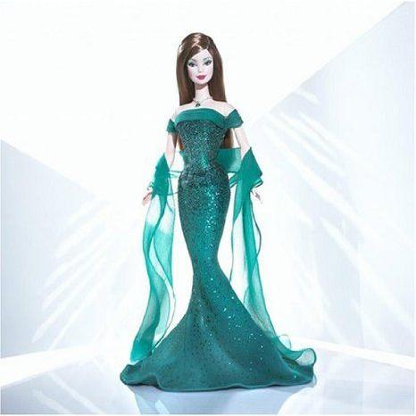 Birthstone Collection May Emerald Barbie(バービー) Doll ドール 人形 フィギュア