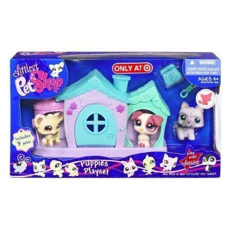 専用出品 Littlest Pet Shop (リトルペットショップ) Puppies Mini Playset with 3 Exclusive Pets 【FKP7080989565】(25760円)