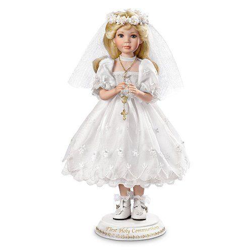 Linda Mason Her First Holy Communion Porcelain Doll: Blonde by 