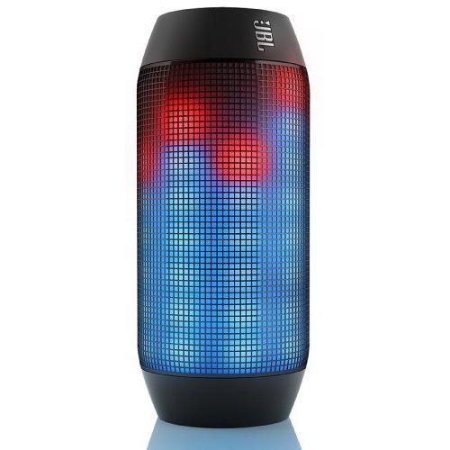 LEDライト搭載 パルス ワイヤレスBluetoothスピーカー/NFCペア