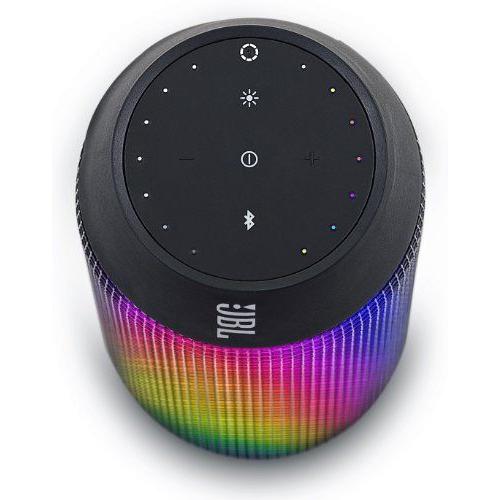 LEDライト搭載 パルス ワイヤレスBluetoothスピーカー/NFCペア