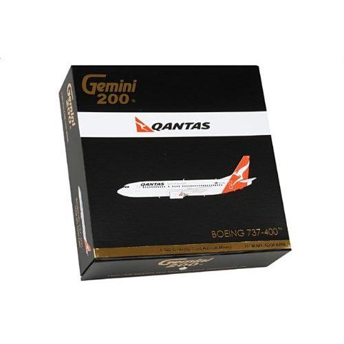 1:200 ジェミニジェット 200 G2QFA256 ボーイング 737-400 ダイキャスト モデル カンタス ZK-JTQ