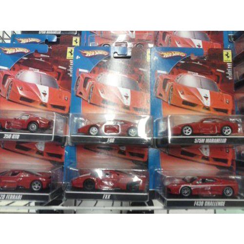 ホットウィール フェラーリミニカーセット Hot Wheels (ホットウィール) Ferrari (フェラーリ) シリーズ 1 - 6