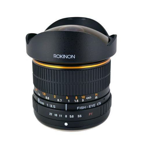 Rokinon 8mm Ultra Wide Angle f/3.5 Fisheye Lens for Olympus 4/3 Mount
