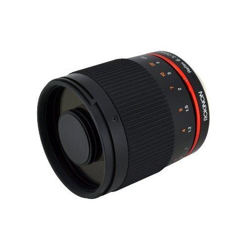 Rokinon 300M-FX-BK 300mm F6.3 Mirror Lens for Fuji X Mirrorless Interchangeable Lens Cameras