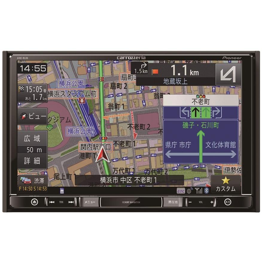 カロッツェリア 8インチ楽ナビ RL05 2025年最新地図 カロッツェリア 8インチ楽ナビ RL05 2025年最新地図 カロッツェリア 8