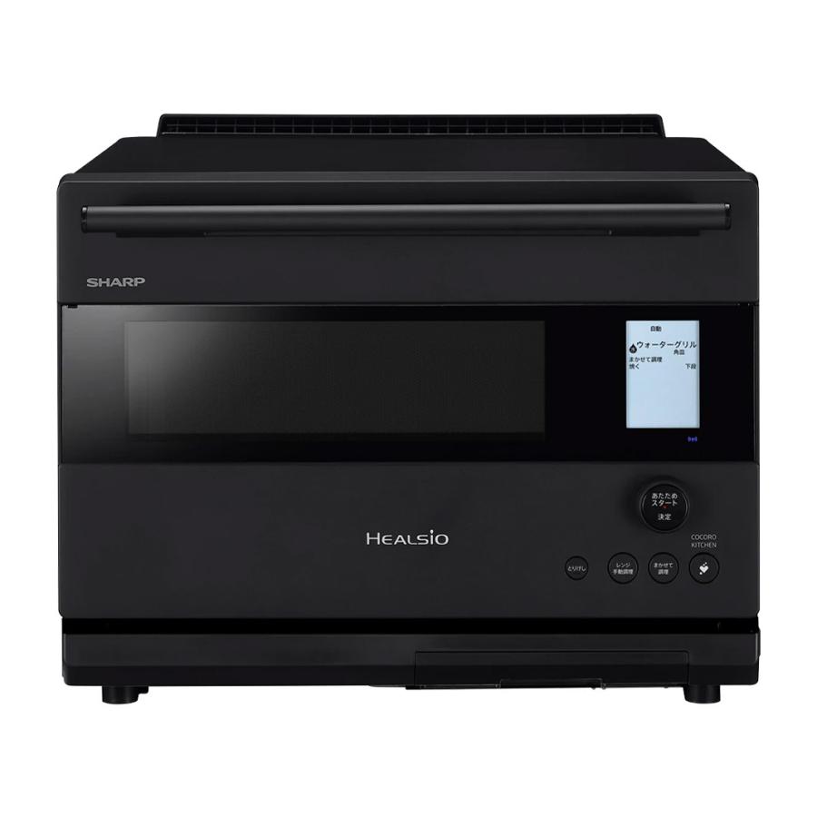 【新品未開封】SHARP HEALSIO ブラックオーブンレンジAX-N1B-B シャープ ヘルシオ AX-N1B-B [マットブラック] Y通常配送商品