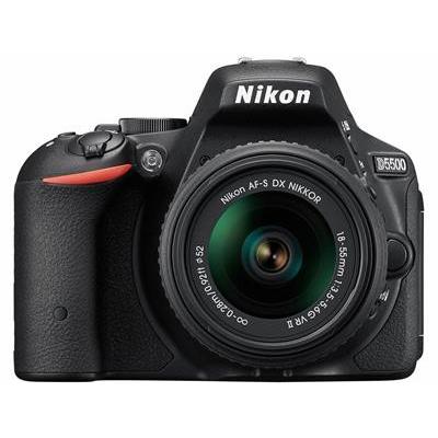 【NIKON】D5500 18-55 VR Ⅱ Kit 望遠レンズバッテリセット D5500 18-55 VR II レンズキット [ブラック] 通常配送商品1 : バリュー