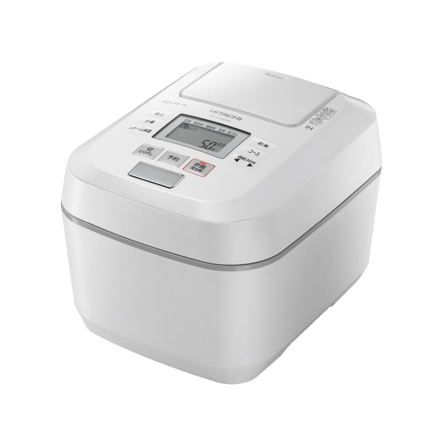 日立（HITACHI） 沸騰鉄釜 ふっくら御膳 RZ-V100DM(W) [パールホワイト 