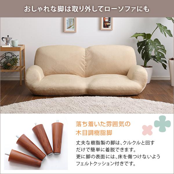 2人掛け14段階リクライニングソファ【 Nastro-ナストロ