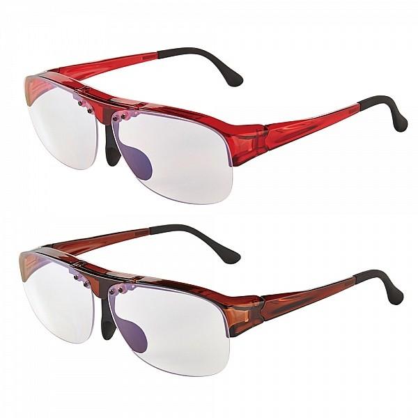 跳ね上げメガネ式拡大鏡1 6倍 メガネ型ルーペ Osts2793 調理器具 便利雑貨のバリュー通販 通販 Yahoo ショッピング