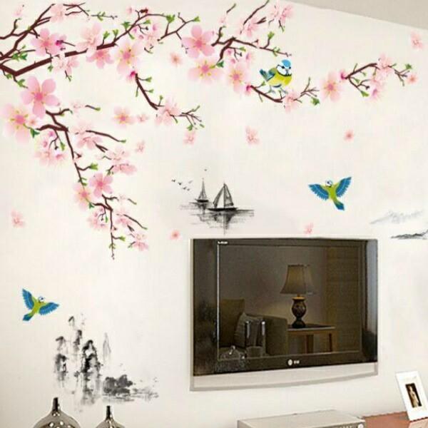 ウォールステッカー 花 木 蝶 植物 桜 さくら サクラ 壁シール フラワー 壁紙 おしゃれ 春 北欧 文字 キッチン カフェ モダン 和室 葉 チョウ 窓ガラス Vr Vr Value Deco Park 通販 Yahoo ショッピング