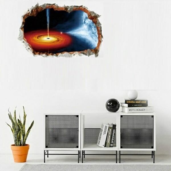 ウォールステッカー 宇宙 子供部屋 惑星 窓 壁穴 男の子 女の子 風景