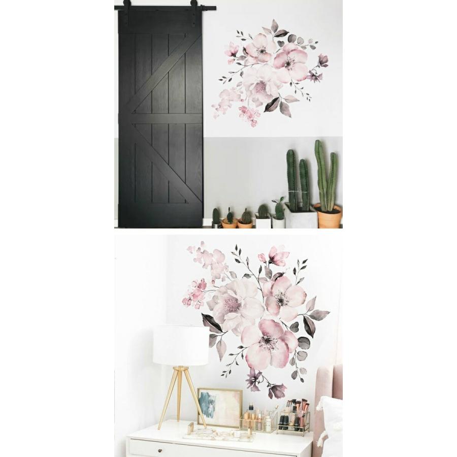 ウォールステッカー 花 北欧 植物 カフェ おしゃれ モダン 窓 ピンク キッチン テレワーク Diy 和風 和柄 インテリア トイレ 一輪 アジアン 玄関 綺麗 Vr Vr Value Deco Park 通販 Yahoo ショッピング