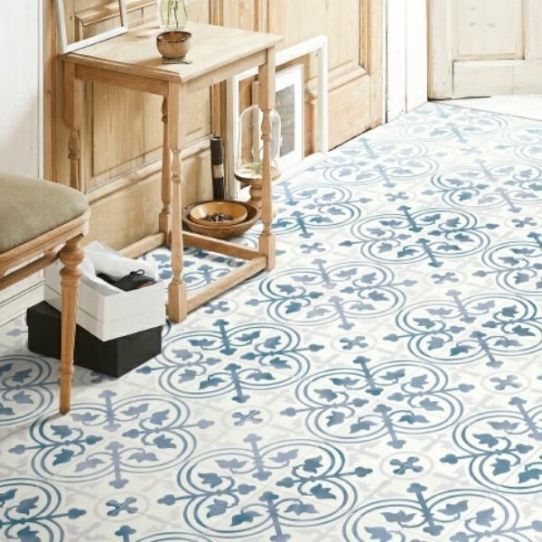 可愛いレトロモダン・モロッコ調クッションフロアマット【直接引取り可能】 可愛いレトロモダン・モロッコ調クッションフロアマット【直接引取り