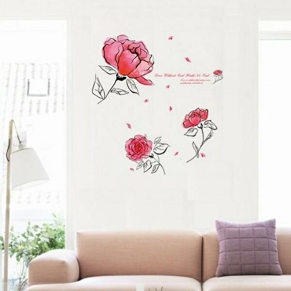 ウォールステッカー 植物 花 おしゃれ 北欧 モダン カフェ 薔薇 バラ 蝶 背景 ステッカー シール 森 山 インテリア 壁飾り フェンス 一輪 壁紙 トイレ Vr Vr Value Deco Park 通販 Yahoo ショッピング