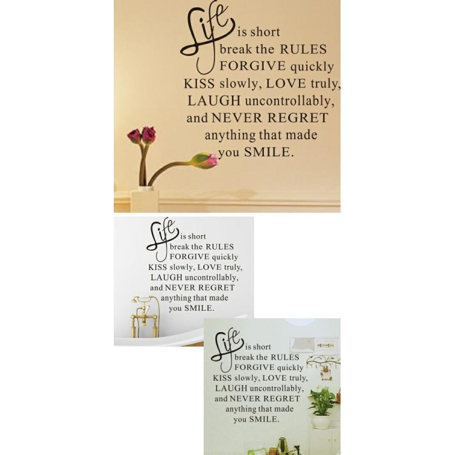 ウォールステッカー アルファベット 英字 おしゃれ 英文 モノトーン ステッカー 文字 英文字 英語 カフェ モダン シンプル 名言 格言 モノクロ Vr0262 Vr0262 Value Deco Park 通販 Yahoo ショッピング