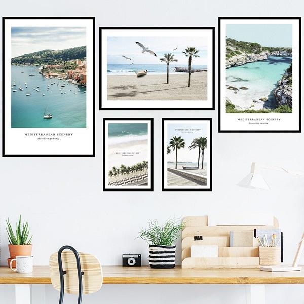 ウォールステッカー おしゃれ 海 南国 ヤシの木 ビーチ 植物 文字 ステッカー キッチン アメリカン 夏 壁紙 シール レトロ 空 雲 西海岸 サーフ 玄関 Vr Vr Value Deco Park 通販 Yahoo ショッピング