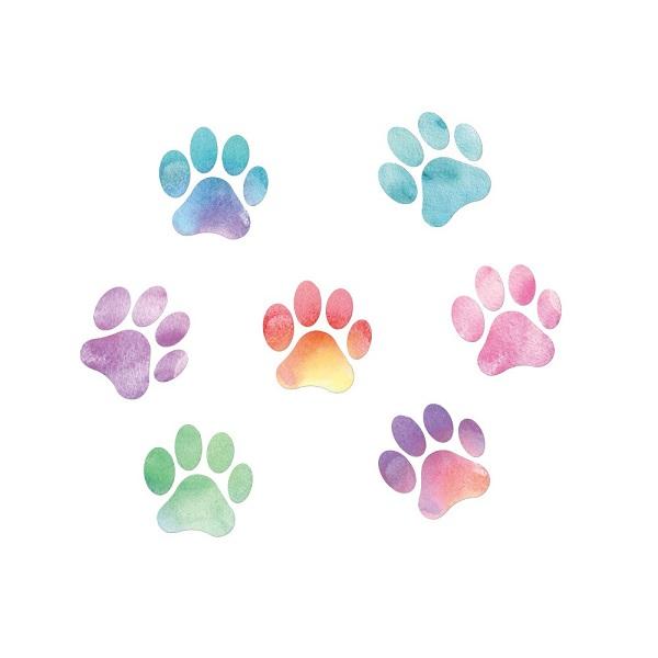 ウォールステッカー 動物 子供部屋 犬 おしゃれ カフェ ワンちゃん 肉球 足跡 子供 かわいい 男の子 女の子 お風呂 トイレ インテリア 玄関 扉 洗面所 vr02911（Yahoo!・value DeCo park）