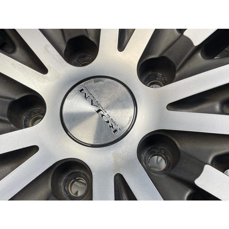 【中古1本】ロジャム ROJAM 22×9J+38 5H PCD114.3 ハブ径73 ヨコハマ パラダ YOKOHAMA PARADA 265/30R22 (22100055)｜valuegrowth｜03