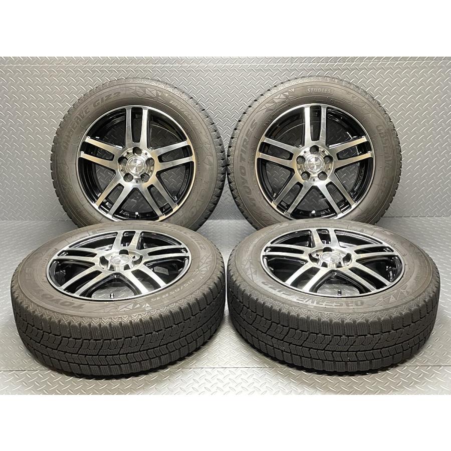 中古】ENKEI ZOLF 15x6J+45 5穴100 トーヨー オブザーブ ギズ2 185  